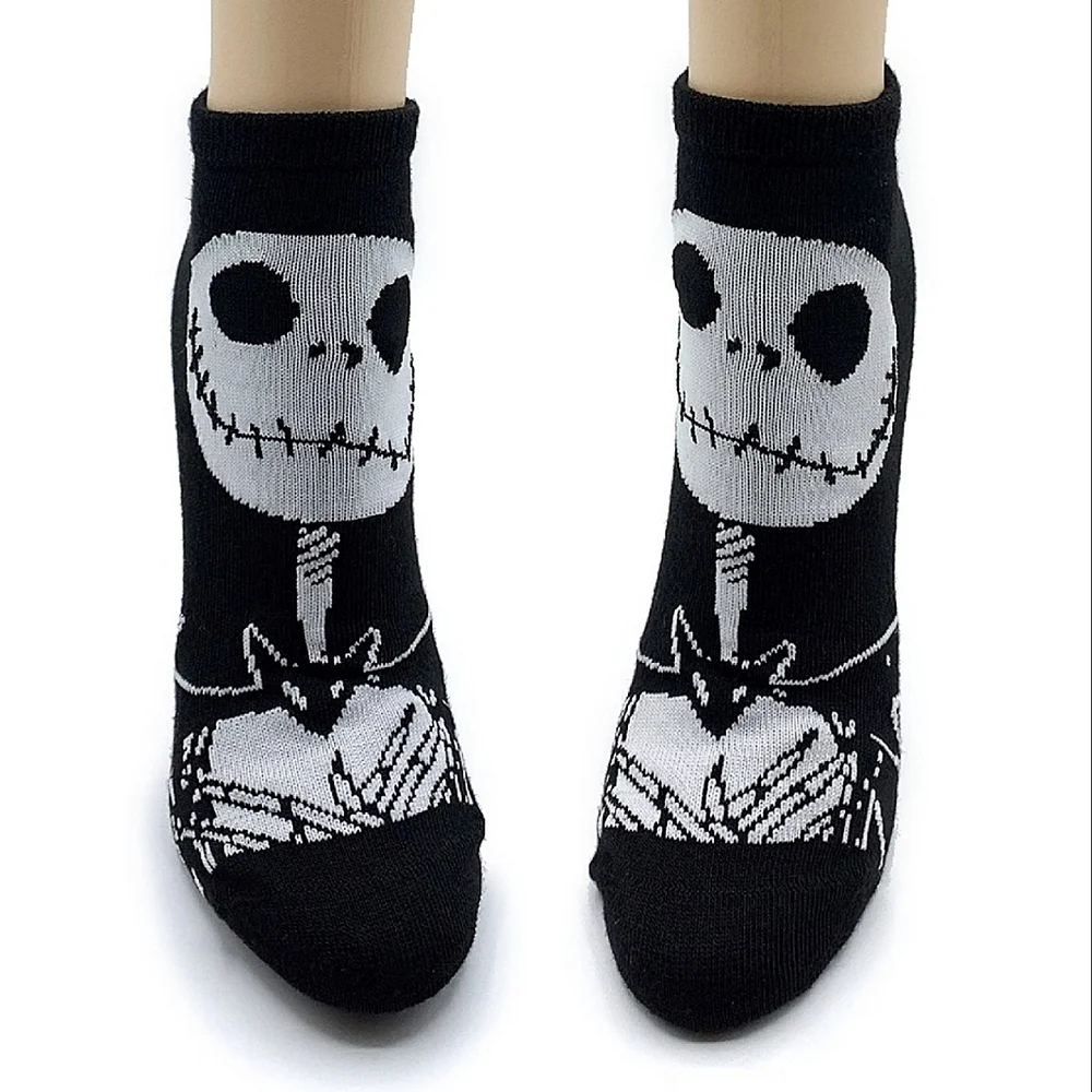 Disney Nightmare Before Christmas No Show Socks Women's shoe size 4-10